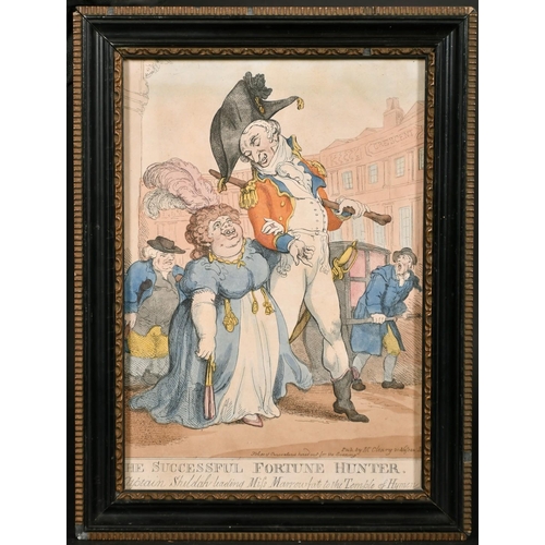 115 - After Thomas Rowlandson, 'The Successful Fortune Hunter', 12.5