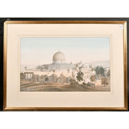 117 - A 20th century print of the Dome of the Rock, Jerusalem, 13.5