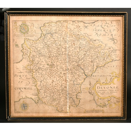 120 - William Kip, 17th century, A map of Devon, 12