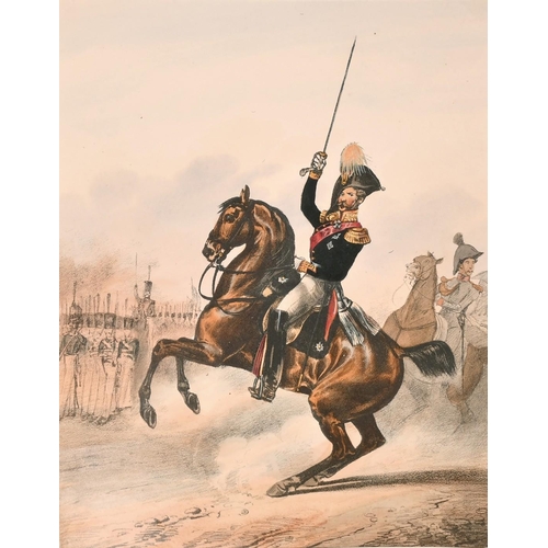 138 - Butler after De Prades, '2nd Royal North British Dragoons. Scots Greys Cobham', 13.75