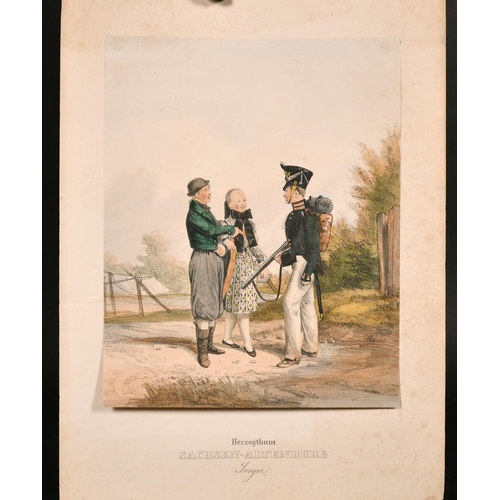 138 - Butler after De Prades, '2nd Royal North British Dragoons. Scots Greys Cobham', 13.75