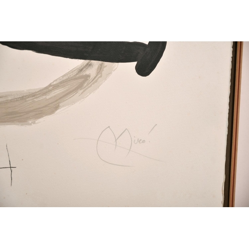 157 - Joan Miro (1893-1983) Spanish, 'Blue Moon' A lithograph in colours, signed in pencil and numbered 48... 