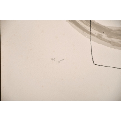 157 - Joan Miro (1893-1983) Spanish, 'Blue Moon' A lithograph in colours, signed in pencil and numbered 48... 