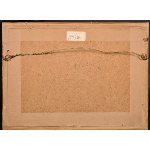 160 - Continental school, (19th century) A scene of figures celebrating, ink, 3.25