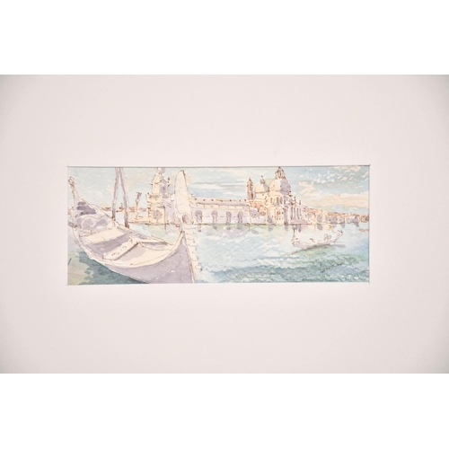 167 - Luciano, 20th century Italian School, A collection of 10 unframed Venetian scenes, watercolour, sign... 