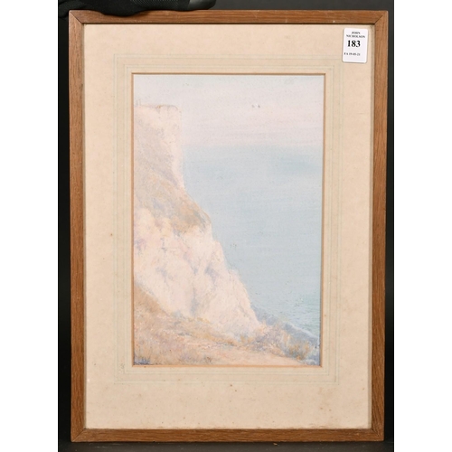 183 - John White (1851-1933) British. A Devon Coastal Scene, Watercolour, Signed, 10.5