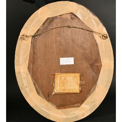 194 - 19th century English school, A pair of half-length portraits of two girls and two boys, mixed media,... 