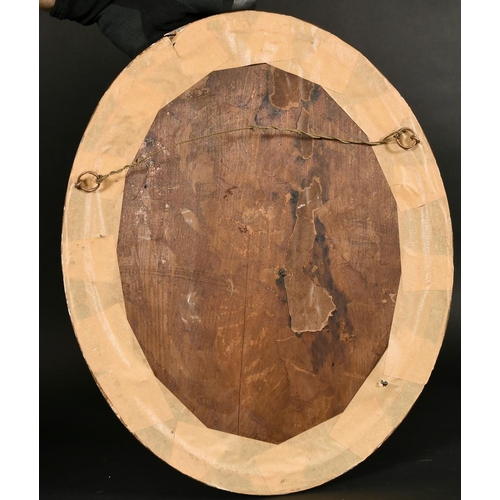 194 - 19th century English school, A pair of half-length portraits of two girls and two boys, mixed media,... 