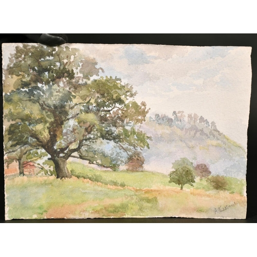 198 - A + F Eastwood, A collection of watercolour sketches, some signed, all around 7