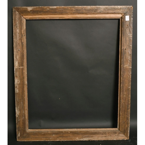 20 - A 19th century ebonised frame, rebate size 25