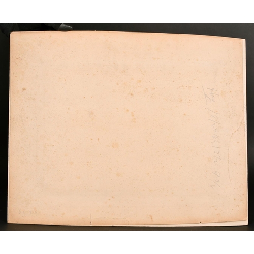 200 - Wilfred Rene Wood, A coastal scene along with two others by the same hand, signed, all 9.5