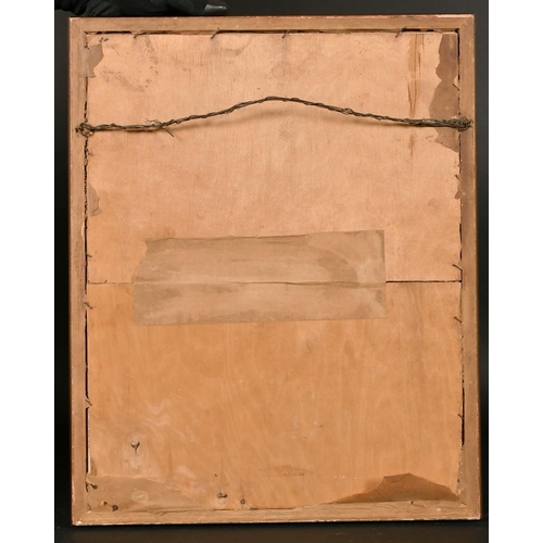 219 - 19th/20th century British school, A head and shoulders portrait of a girl, watercolour/bodycolour, 1... 