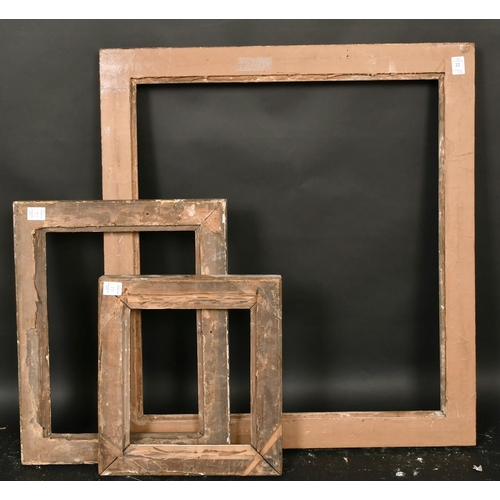 22 - A set of three French frames, 21.75