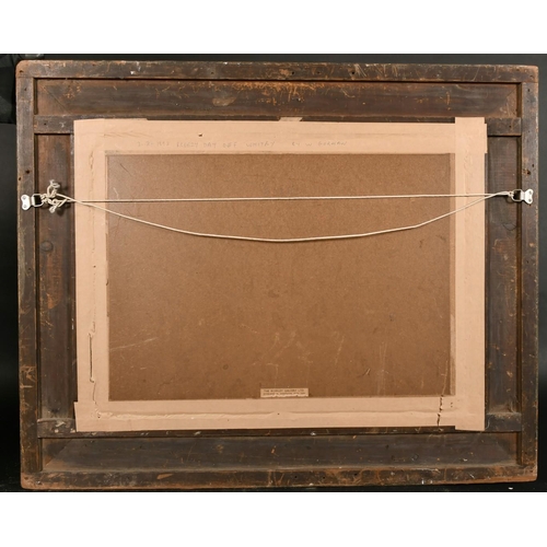 233 - W. Gorman circa 1892, fishing vessels and other shipping in heavy seas, watercolour, signed and date... 