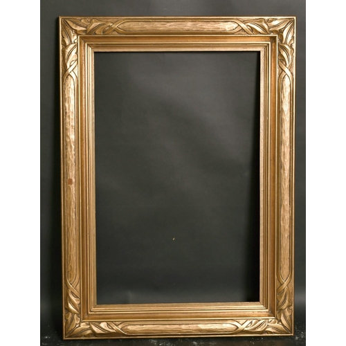 30 - An early 20th century carved wood frame, without slip 20