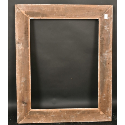 32 - An early 20th century carved wood frame, rebate size 19.5