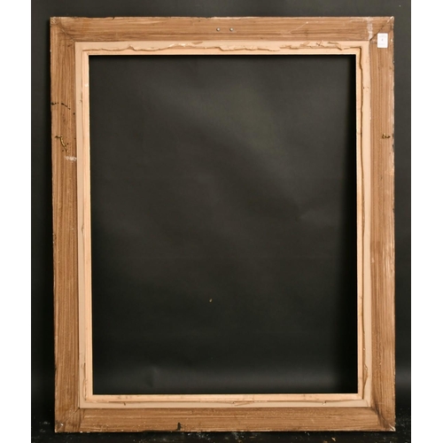 4 - An ebonised and gilt frame, rebate size, 24