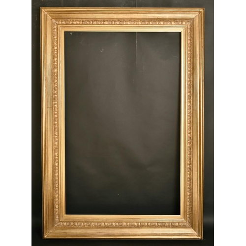 46 - A shaped and composition gilt frame, 33.25