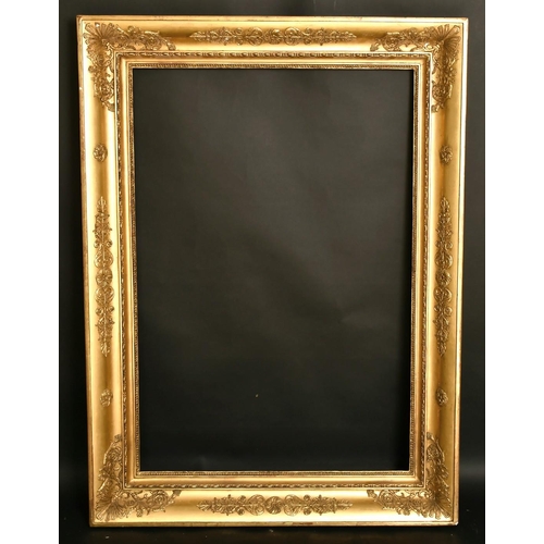 48 - A Charles X period gilt composition Frame, rebate size 26.5