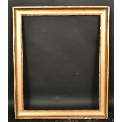 50 - Late 18th century English school, A gilt hollow frame, rebate size 24.5