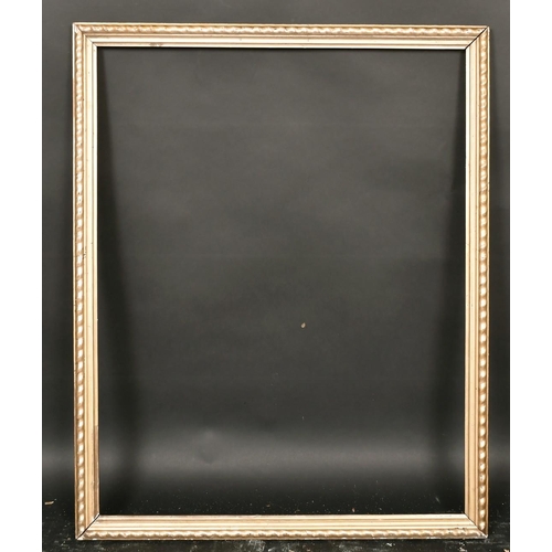 70 - A 19th century carved wood frame, rebate size 25.75