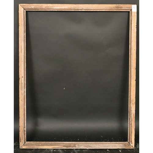 70 - A 19th century carved wood frame, rebate size 25.75