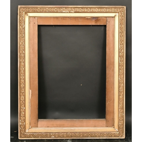 71 - A 19th century gilt composition frame, rebate size 24