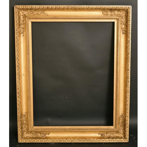 80 - A continental gilt composition frame, rebate size 29.5