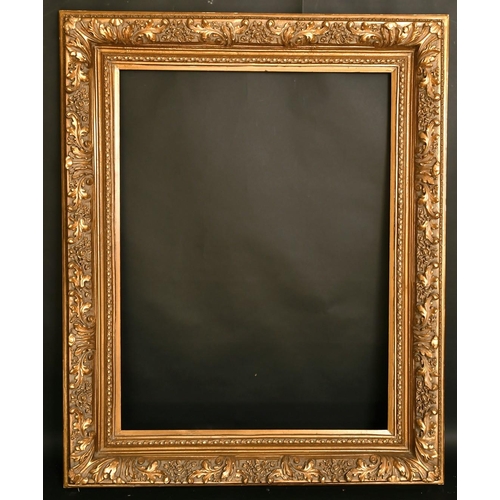 82 - A 20th century Barbizon style gilt frame, rebate size 40