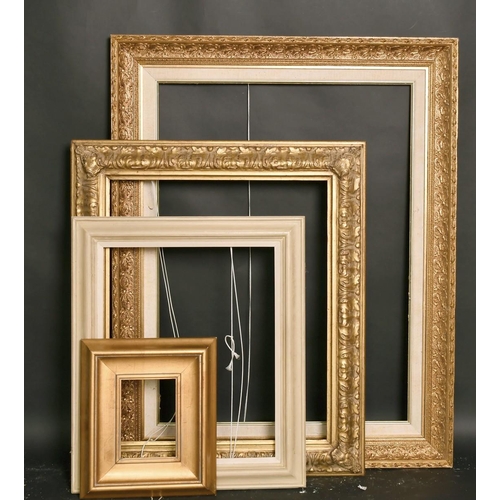 83 - A 20th century gilt composition frame, rebate size 24