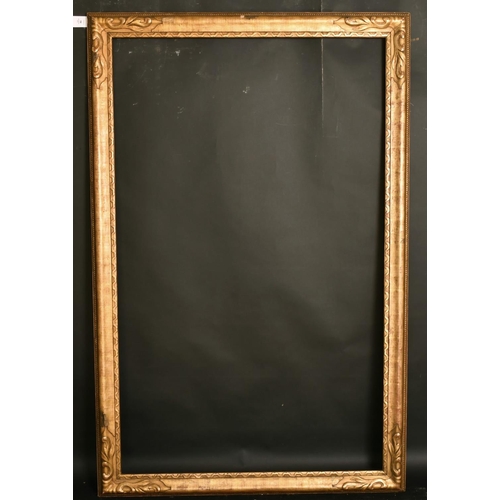 86 - An early 20th century moulded and composition frame, rebate size 57.25