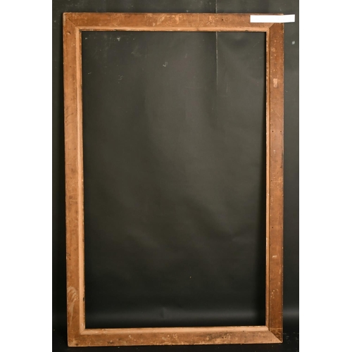 86 - An early 20th century moulded and composition frame, rebate size 57.25