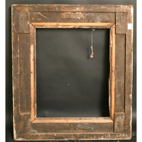 88 - An 18th century, moulded and composition frame, rebate size basically 20