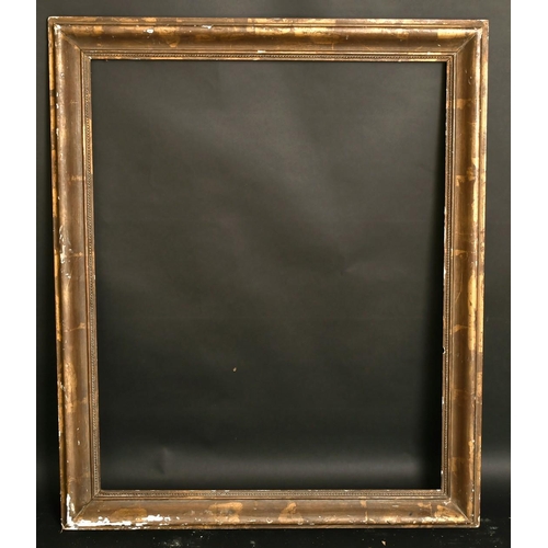 93 - A 19th century moulded frame, rebate size 31.75