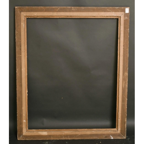 93 - A 19th century moulded frame, rebate size 31.75