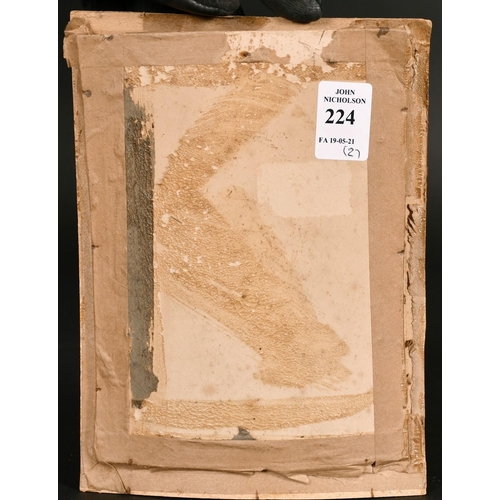 224 - William Cruickshank (1848-1922) British, A pair of still life paintings of mixed flowers, watercolou... 