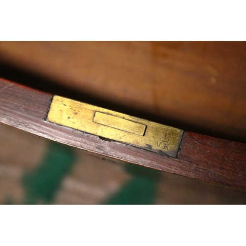 1057 - A VERY GOOD EDWARDIAN SHERATON REVIVAL SIDE CABINET,  the upper section with a mirror back, gallerie... 