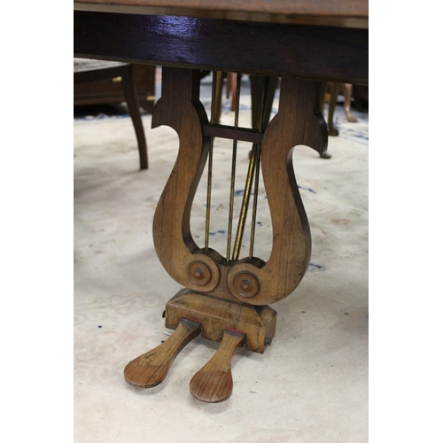 1060A - A JOHN BROADWOOD & SONS ROSEWOOD CASED GRAND PIANO.