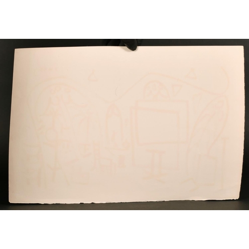 26 - After Picasso circa 1955, 'From the Carnet Californie, L'Atelier de la Californie Technik', printed ... 