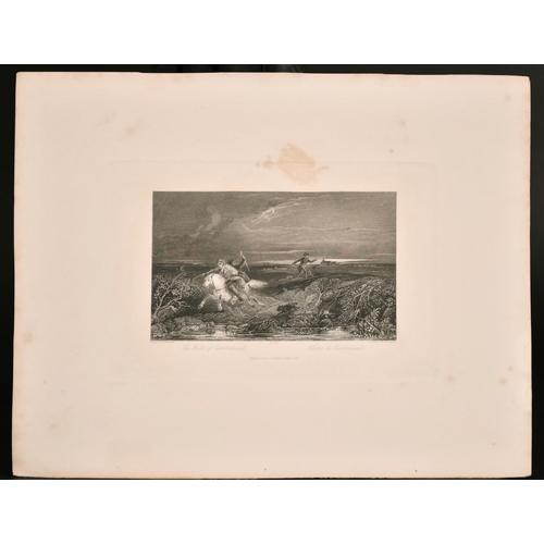 43 - A collection of British topographical steel engravings including 'R. Sands after H. Melville Loch Lo... 