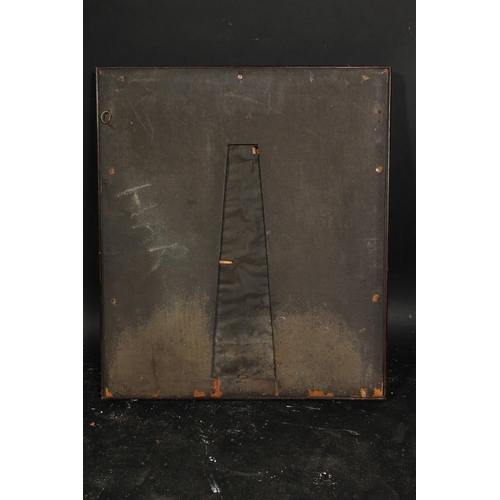 1002 - A French Florentine style frame in a rosewood presentation box, reputedly made for a Paris exhibitio... 