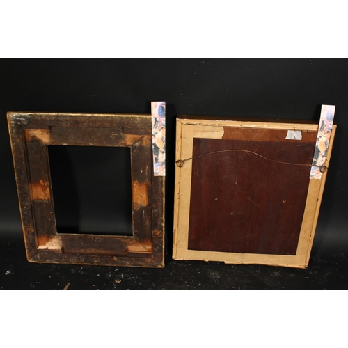 1003 - A 19th century gilt composition frame, rebate size 11.5  x 9.5 , 29.5 cm x 24.5cm, along with a box ... 