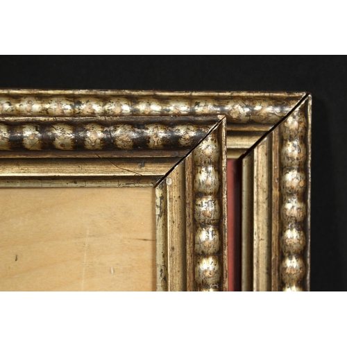 1005 - A pair of early silvered frames, rebate size each 8  x 6 , 20.5cm x 15.5cm, (2).