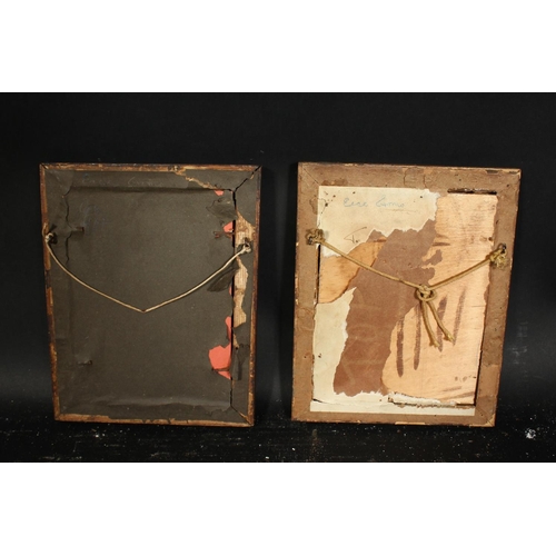 1005 - A pair of early silvered frames, rebate size each 8  x 6 , 20.5cm x 15.5cm, (2).