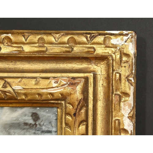 1006 - A 19th century foliate carved wood frame, rebate size 28  x 40 , 71cm x 101.5cm.