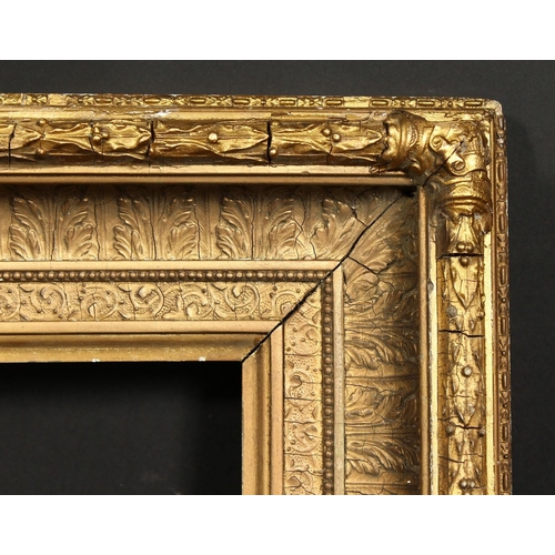 1007 - A 19th century gilt composition frame, rebate size 16  x 24 , 40.5cm x 61cm.