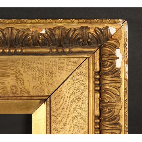 1015 - A 19th century Watts frame, rebate size 30  x 50 , 76cm x 127cm.