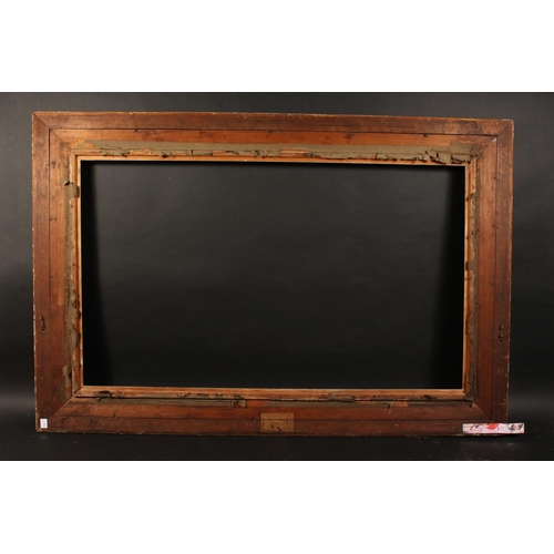1015 - A 19th century Watts frame, rebate size 30  x 50 , 76cm x 127cm.