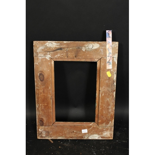 1016 - A 19th century gilt composition frame, rebate size 10  x 15 , 25.5cm x 38cm.