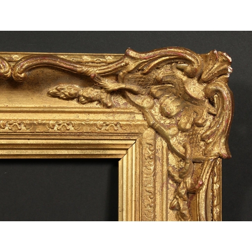 1028 - A 20th century gilt composition frame, rebate size 18  x 24 , 46cm x 61cm.